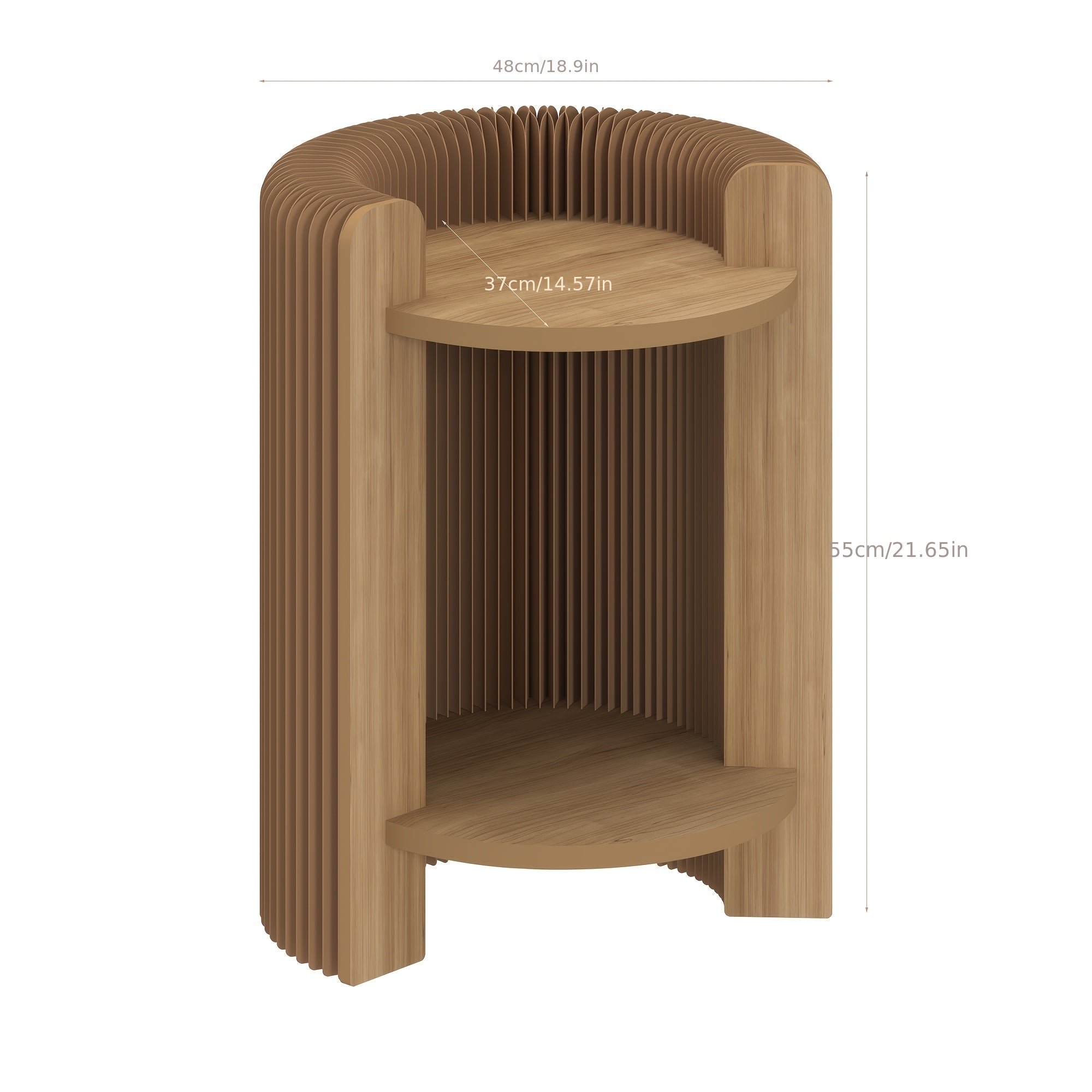 High-Strength Foldable Kraft Paper Table for Easy to Set Up with Desktop, Foldable for Easy Storage. Ideal for Camping, Outdoor Gatherings, Temporary Workbench And Home Use