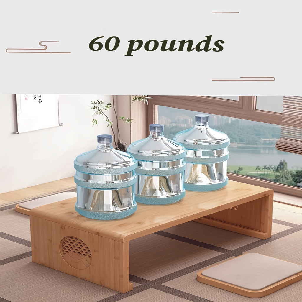 Japanese-Style Low Table, Collapsible Coffee Table, Versatile Folding Table for Tea, Suitable for Dining Room Seating