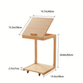 KASLANDI Office Supplies: Solid Wood Furniture, Classroom Furniture, Mobile Tea Table with Wheels. New Year Sale, Valentine'S Day Gifts, Free Shipping.